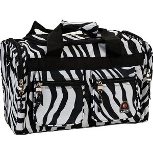 Rockland Duffel Bag (19-Inch, Zebra)