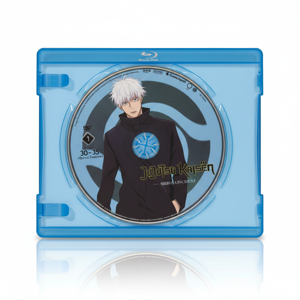 Jujutsu Kaisen Season 2, Blu-ray disc, episodes 30-35, Shibuya Incident