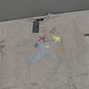 Evepaster Oversize Star Print Tees Vintage Washed Graphic T Shirts Short Sleeve Y2K 90S Summer Unisex Streetwear Tops Grey, Medium