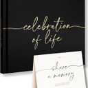 Lamare Funeral Guest Book for Memorial Service Elegant Celebration of Life Guest Book and in Loving Memory Guest Book - Condolences Book for Funeral