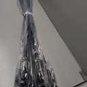 Kenney Chelsea Ball End Window Curtain Rod - Adjustable for Windows 48 to 86 Inches, Extendable Set, Black