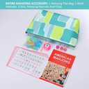 American Mahjong Tile Set, 160 Engraved Tiles with Mah-jongg Accessories and Tile Bag, Mahjong Set for Beginners