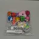 PET SHOW 10 Pack Mini Party Hats for Small Dog Birthday Stuffed Animals Puppy Cats Adjustable Headband Colorful Holiday Felt Hats Kitten Pet Grooming Costume Accessories