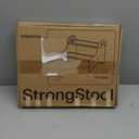 StrongTek Wooden 2 Step Stools for Kids, Safe Non-Slip Surface with Handles, 350 lbs Capacity, Portable Toddler Stepping Stool for Bathroom Kitchen and Bedroom (Natural)
