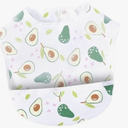 Bangcool Baby Bib Cotton Waterproof Newborn Teething Bib