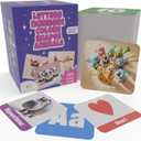 2 x Letters, Numbers, Colors, Shapes & Animals Flashcards for Toddlers | Fun Educational Learning Toys | Premium Quality Cards for Kids Ages 1-3 | Early Childhood Learning & Development