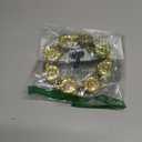 Hihat Tambourine Jingle Effect, Hammered Solid Brass  NOT MADE IN CHINA  Mountable on Any Pull Rod, 2-YEAR WARRANTY (Double Row)