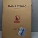DAHAPYBOO Cork Board with Linen White,Bulletin Board 36"x24" Hanging Corkboards for Office Home School Message Board or Vision Board Decoration.