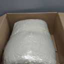 NACATIN 3 Seat Cushion for Outdoor Swing - 60x40 inches, 4" Thick Porch Swing Cushions with Ties and Storage Bag, Waterproof Bench Cushions for Patio, Outdoor, Backyard and Garden (Beige)