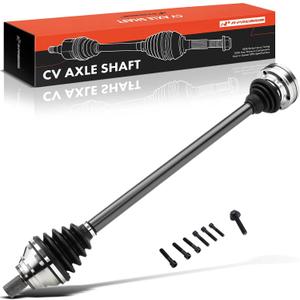 A-Premium CV Axle Shaft Assembly Compatible with Audi A3, A3 Quattro & Volkswagen Beetle, Jetta, Passat, CC, Eos, GTI, 2006-2018, Front Right Passenger Side, Replace# 1K0407272JB, 1K0407272KJ