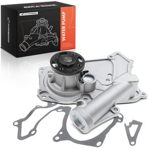 A-Premium Engine Water Pump Compatible with Hyundai, Kia Car - 2006-2016 - Azera, Entourage, Genesis, Santa Fe, Sonata, Veracruz, Amanti, Borrego, Sedona, Sorento - Only fit DOHC V6 3.8L, 3.5L, 3.3L