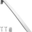 Upgraded W10837029 Refrigerator Door Handle w/Set Screw Compatible with Whirlpool Refrigerator Handle, Stainless Steel Fridge Door Handle Replacement, Replace Part W10653471, 4338550