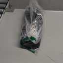 flohar Placemats Set of 6Non-Slip PVC Weave Table Mats Easy to Clean Heat Resistant Place Mats for Kitchen Dining Table Decoration Indoor Outdoor Black