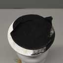 Mud Pie Med White Lacquer Candlestick