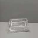 Refrigerator Organizer Bins - Clear Plastic Container Drawer for Egg Vegetable Fruit Snack Drink Food, Home Essentials Organization and Storage for Fridge Kitchen Cabinet Pantry Freezer, 1 Pack