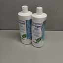 2 x Essential Oxygen Certified BR Organic Brushing Rinse, All Natural Mouthwash for Whiter Teeth, Fresher Breath, and Happier Gums, Alcohol-Free Oral Care, Peppermint, 32 Ounce (32 Fl Oz (Pack of 1))