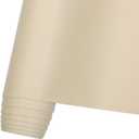 Butarfe Faux Leather Sheet 2 Yards 54" x 72" Upholstery Vinyl 1.0mm Thick Pleather Soft PU Leather Beige Upholstery Vegan Leather Fabric Synthetic Material for Sofa Bags Chairs Car Seats DIY Craft