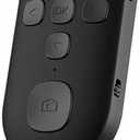 Yoidesu Bluetooth Remote Control Page Turner, Scrolling Ring Clicker for Camera Video Recording Shutter Selfie, Rechargeable Finger Remote for Smartphone Tablets