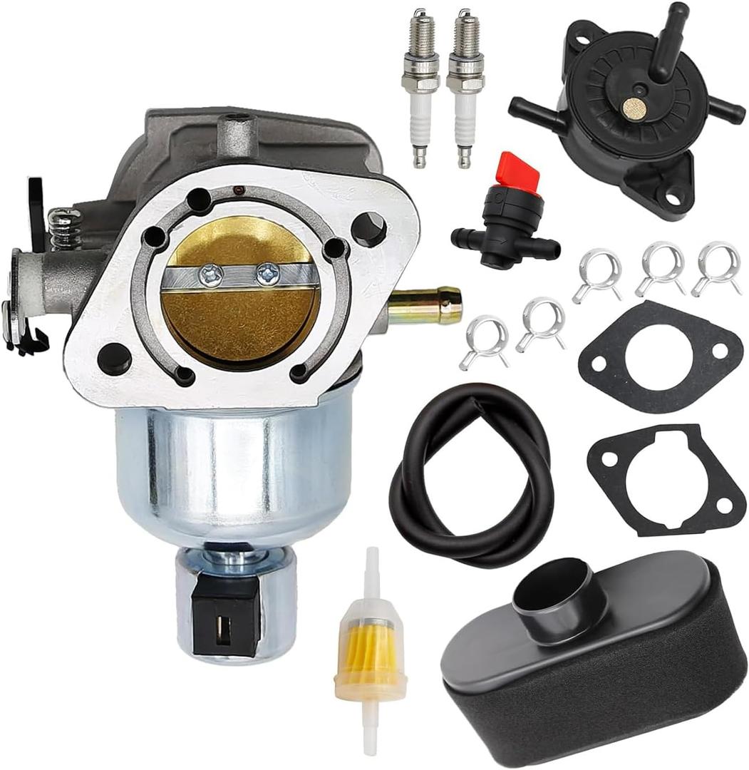 Anxingo 15004-0985 Carburetor Replacement for Kawasaki FR651V FR691V FR730V FS481V FS600V FS651V FS691V FS730V Carb Replaces 15004-0985 15004-0829 15004-7063 (sliver)