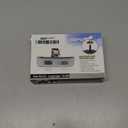 Luggage Scale, 110lb Luggage Weight Scale with 4 Unit Switching Functions&LED Display, Luggage Scale Travel Digital for Weighing Luggage, Backpacks, Packages and Markets (Silver)