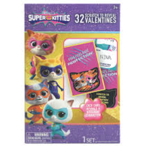 Disney Jr Super Kitties Scratch to Reveal Valentine Card
 2 Pack