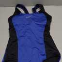 baleaf Women's Racerback Athletic One Piece Modest Bathing Suit, M