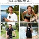 GEPULY Magnetic Neck Mount+Chest Mount for iPhone GoPro Hero 13 12 11 10 9 8 7 6 5 4 3 Max Session Insta360 AKASO DJI Necklace Selfie Holder Hands Free for Canon Digital Cameras Car