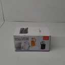 Glass Mason Jar Pitcher, 64 oz Wide Mouth Jug with Pour Spout Handle Lid for Cold Brew Coffee, Ice Beverage, Iced Juice, Lemonade, Sun Tea, Fruit Drinks ContainerPurple