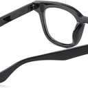 HUIHUIKK Nearsighted Retro Myopia Glasses Everyday Use Mens Womens Distance Glasses