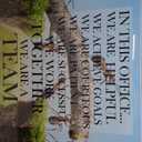 KREATIVE ARTS Canvas Quotes Office Inspirational Sayings Words Wall Decor Teamwork Definition Motivational Quotes Ants Constructing Bridge Poster Prints Ready to Hang 24x32inch