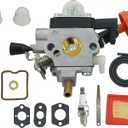 Carburetor for Stihl FS131 FS131R FS311 KM131 HT131 HT132 HT133 HT134 HT135 BT131 Replace 4180-120-0619 4180-120-0617 Brushcutter Trimmer Tune-up Kit