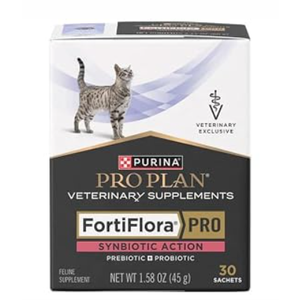 Purina Pro Plan Fortiflora PRO Synbiotic Action Feline Veterinary Supplements 30 sachets (BBD: 10/2027)