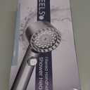 FEELSO Filtered Shower Head with Handheld, High Pressure 4 Spray Showerhead with Filters & Upgraded Anti-clog Nozzles for Hard Water -Remove Chlorine, Reduce Dry Itchy Skin -ON/OFF Switch for Pet Bath (Gray)