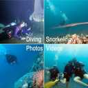 Waterproof Snorkeling Phone Case, Underwater Phone Case for iPhone 17/16/15/14/13 Pro Max Plus,Galaxy S10-S25 Plus/Ultra, A21-A56 [50ft/15m] Photo&Video Cover for iPhone Samsung