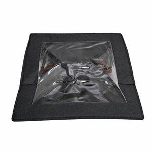 LVGOATH 2-in-1 Hat Organizer for Baseball Caps Holds 24-30 Hats Holder for Closet with Clear lid Stackable Hat Storage with Adjustable Space Cowboy Hat Box for Men Women 1 PCS Black and Grey