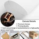 Sepwrol Vintage Coffee Theme Canvas Wall Art Brown Coffee Bean and Hand Grinder Coffee Machine Prints Printing Artwork for Kitchen Dining Room Cafe Bar Wall Decor 12"x16"x3