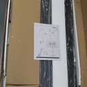 Universal Floor TV Stand,TV Floor Mount Stand with Removable Shelf for 32-75 inch TV up to 110 lbs, Swivel and Height Adjustable Tall TV Stand for Bedroom,Office(TCP01-2-M-A02)