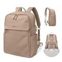 GOLF SUPAGS Women Laptop Backpack with Separate Laptop Compartment Fits 15.6 Inch Notebook Casual Daypack for Work Travel College Backpack Book Bags