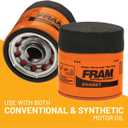 FRAM EG+ PH4967P, 10K Mile Change Automotive Replacement Interval Spin-On Engine Oil Filter for Select Vehicle Models
