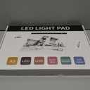 A3 LED Light Pad for Diamond Painting,Ratukall Diamond Art Light Board Kit,Adjustable Brightness Light Box for Tracing with Diamond Painting Accessories and Tools Includes Storage Case, Pens,Stand
