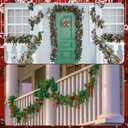 12 Pcs Brown Bows for Christmas Tree Brown Frayed Velvet Ribbon Bows Ornaments Vintage Frayed Crushed Velvet Ribbons for Tree Garland Wreath Indoor Outdoor Xmas Decorations