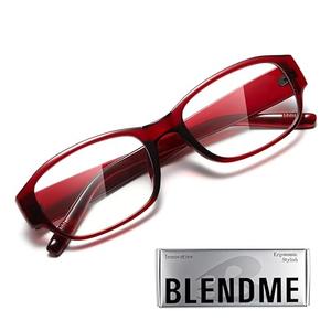 BLENDME Wide Rectangle Blue Light Glasses for Woman Reduce Eyestrain for Gaming/Computer/Screen