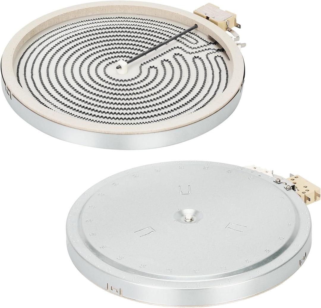 316291200 WB30T10146 12in Range Radiant Surface Element, for GE Kenmore Frigidaire Electric Stove, 12" Single Surface Element Replaces WB30T10134 AP4484423 PS2370249 EAP2370249-2 318198827 5304510566 (316291200)