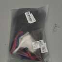 BQTQ 5 Pack Womens Square Neck Tank Tops Sleeveless Ladies Tank Top Undershirts (Small, Black, White, Gray, Darkrednavy)