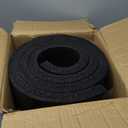 CAP Barbell 1-Inch High Density Exercise Yoga Mat with Strap | Multiple Colors (Black)