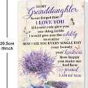4 x Granddaughter Birthday Card, Birthday Card Gifts for Granddaughter from Grandparents, Granddaughter Birthday Gift Adult