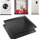 2 Pack Car Oil Drip Pan, 23.6 x 19.68 x 1.2 in Oil Change Drain Pan, Plastic Oil Drip Tray for Under Car, Oil Catch Pan Tray for Garage, Fridges, Washing Machines, Cat Litter Box Bottom