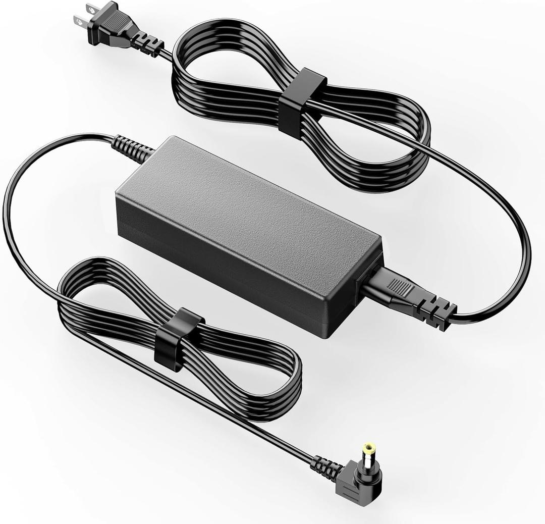 90W 19V Power Cord Compatible with Westinghouse TV 24 32 40 42 46 inch UW40TA2W UW40T8LW LED TV UW32SC1W UW32S3PW UW40TC1W LD-4680 LD-4695 LD-3255VX LD-4255VX EW39T6MZ Power Supply Adapter