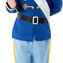 fun shack Boys Prince Costume - Kids Prince Charming Dress Up Outfit for Boys - Royal Dress Up Costume for Kids (Small, Blue)
