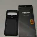 for Google Pixel 10 & 10 Pro Case Wallet, Card Holder (4-5 Cards), Slide Camera Cover, Military Drop Protection, Heavy Duty Shockproof Rugged Men Women Phone Case for Pixel 10 & 10 Pro, Black